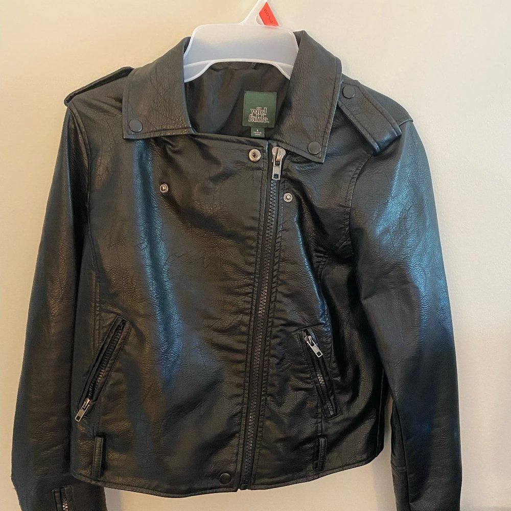 Wild Fable Black Leather Jacket